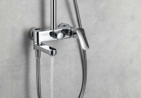 Душевая система 3jet 250мм AQUATEK AQ2040CR, артикул AQ2040CR