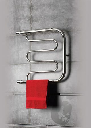 Водяной полотенцесушитель Тругор ПМ 1 П 60x80 с полкой Хром, артикул ПМ1/6080П