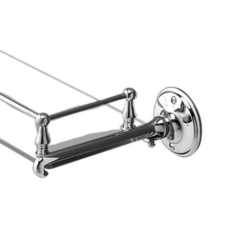 Devon&Devon Old Navy Полочка стеклянная, хром, артикул MIL602CR