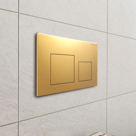 Клавиша смыва Terminus 82K24х16G, золото, артикул 82K24х16G
