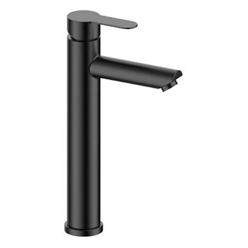 Смеситель для раковины высокий Esko OL25B, черный