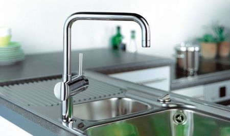 Смеситель для кухни GROHE Minta с U-изливом, хром (32488000) Смеситель для кухни GROHE Minta с U-изливом, хром (32488000)