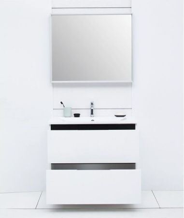 Зеркало De Aqua Алюминиум 90 AL604090S серебро, артикул AL604090S