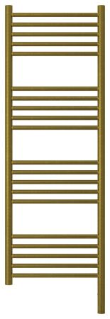 Полотенцесушитель электрический "БОГЕМА 3.0" прямая 1200х400 / МЭМ правый (Состаренная бронза)