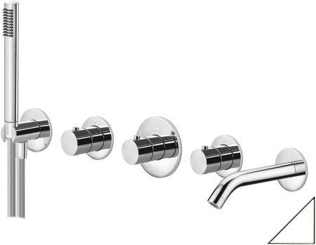 Смеситель для ванны с душем Paffoni Modular Box MDE001BO, артикул MDE001BO