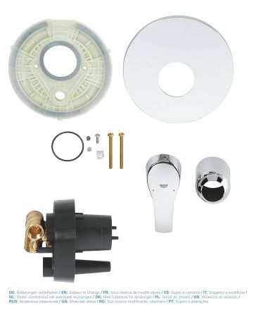 Смеситель для душа GROHE Eurosmart New (внешняя и встраиваемая части), хром (33556002)