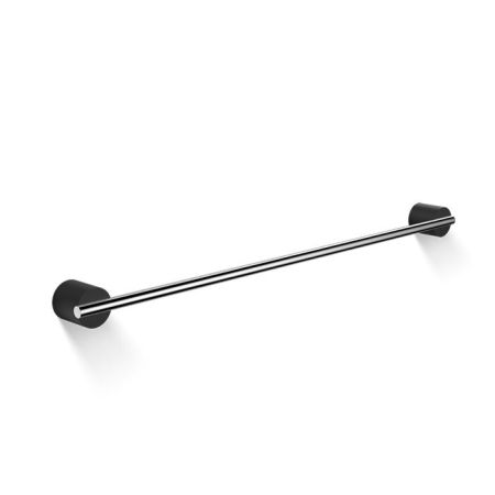 Полотенцедержатель, Decor Walther, Stone, одинарный, неподвижный, ширина, мм-600, глубина, мм-45, высота, мм-40, тип установки-настенный, материал-минерал, цвет-Chrome/Black Matt