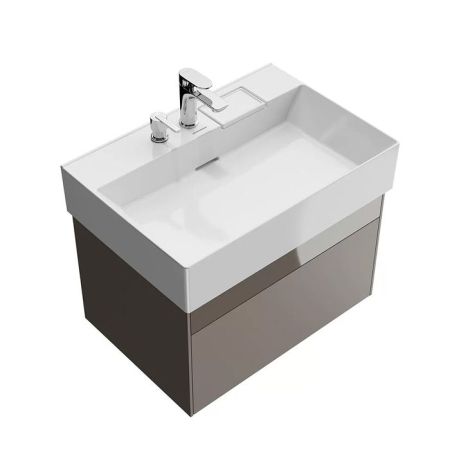 Тумба LOGICA подвесная 2 ящика 70 см, песчаный, артикул LOG.70.2\SAN