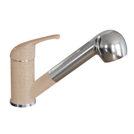 Смеситель для кухни с выдвижным изливом Dr. Gans Соната 319.04L.1223.405, терра, артикул 319.04L.1223.405