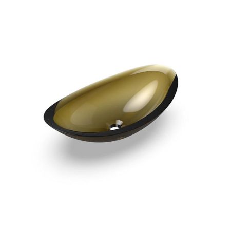 Knief Charm Shape Раковина накладная из полимерного материала 581x331x169 мм, цвет Pyrit # 030, артикул 70204030