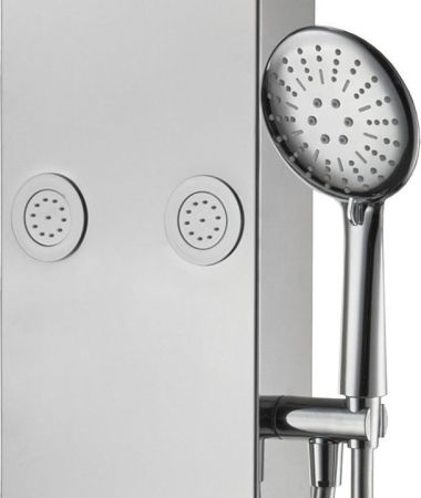 Душевая панель Galaxy Shine с гидромассажем и изливом, артикул AP40-01