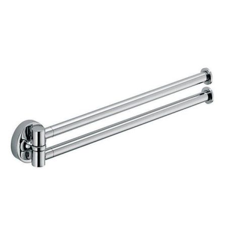 Colombo Plus Полотенцедержатель двойной 34.5 см, цвет: хром, артикул W4913.CR