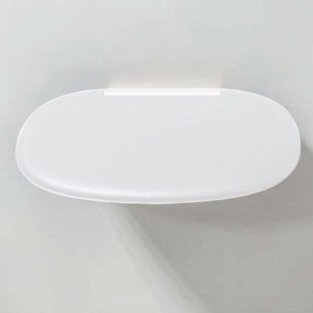 Colombo Complementi Сиденье для душа с креплениями к стене, белое, артикул B9637.BI