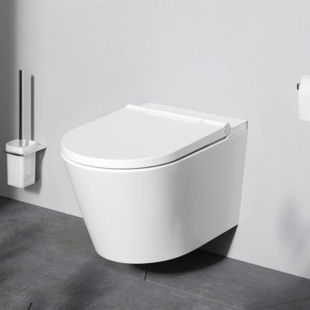 CCC501700SC Inspire подвесной унитаз с интегрированным электронным биде, артикул CCC501700SC