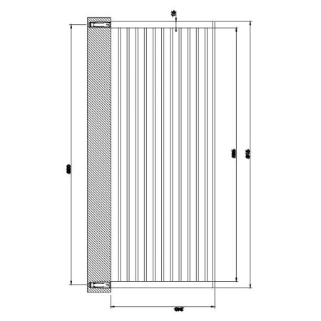 GESSI  INVERSO ACCESSORIES Настенная полка 60 см, цвет: Warm Bronze Br PVD