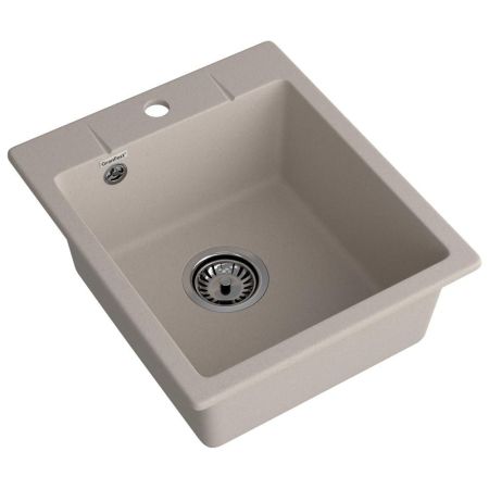 Кухонная мойка GranFest URBAN 242, песочный, артикул 242 песочный