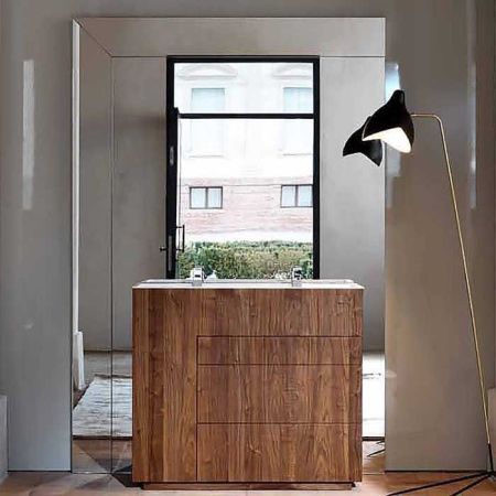 NOORTH milldue edition H2O Смеситель для раковины встраиваемый, однорычажный, цвет хром, артикул 9612