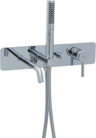 Смеситель для ванны Allen Brau Priority 5.31A05-00 (с внутренней частью) хром, артикул 5.31A05-00