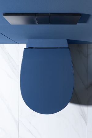 Чаша подвесного унитаза Allen Brau Fantasy 4.11004.ID индиго, артикул 4.11004.ID