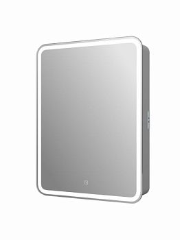 Зеркало-шкаф с подсветкой ART&MAX PLATINO AM-Pla-550-800-1D-L-DS-F
