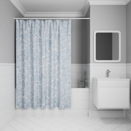 Штора для ванной IDDIS Base 200x180 см, Полиэстер (BX03P18i11), артикул BX03P18i11
