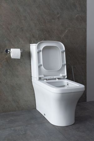 Чаша напольного унитаза Allen Brau Infinity 4.21012.20 белый глянец, артикул 4.21012.20