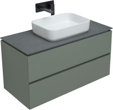 Тумба под раковину Allen Brau Infinity 100 1.21003.CGM олива матовый, артикул 1.21003.CGM