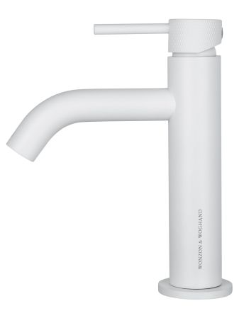 Смеситель для раковины WONZON & WOGHAND, Белый матовый (WW-H1061-MW)