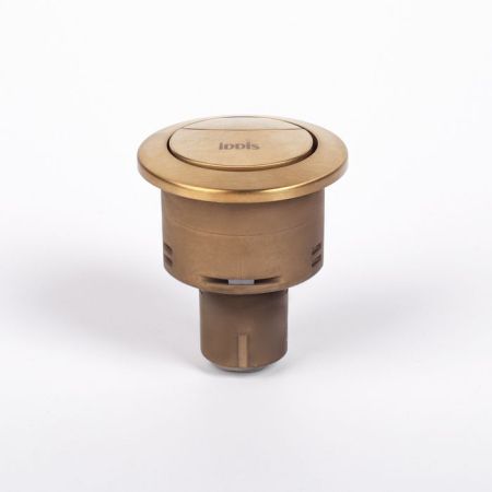 Кнопка слива IDDIS для арматуры, 2-ур 38 мм бронза (92038BR2AR), артикул 92038BR2AR