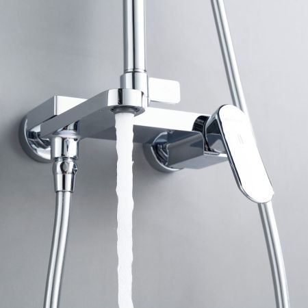 Душевая система Shevanik S4536, хром