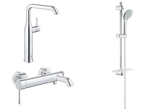 Готовый комплект для ванной комнаты GROHE Essence+ (NB0025)