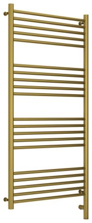 Полотенцесушитель электрический "БОГЕМА 3.0" прямая 1200х600 / МЭМ правый (Состаренная латунь), артикул 051-5805-1260