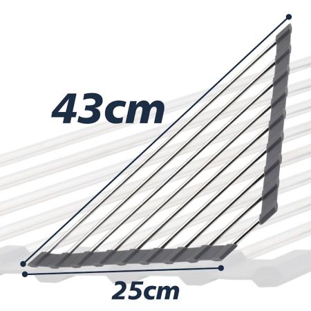 Складная сушилка-решетка на раковину угловая Fmark FS-PJ-004, артикул FS-PJ-004