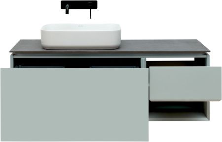 Тумба под раковину Allen Brau Infinity 120 1.21006.PWM L папирус матовый, артикул 1.21006.PWM