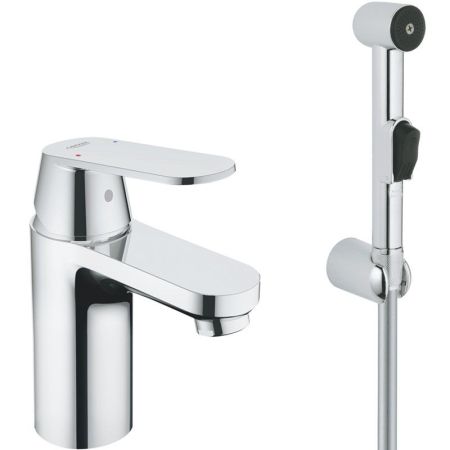Смеситель для раковины  GROHE EUROSMART COSMOPOLITAN 23125000 (хром, L-9 H-7,6), шт