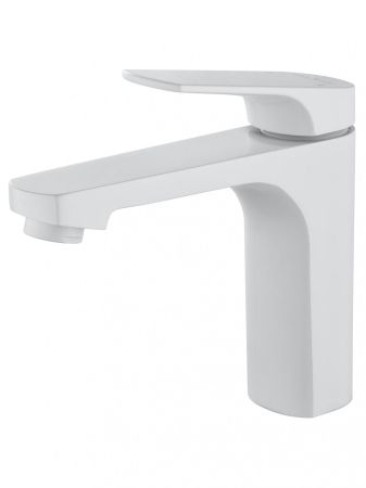 Смеситель для раковины WONZON & WOGHAND, Белый матовый (WW-A40492-MW)