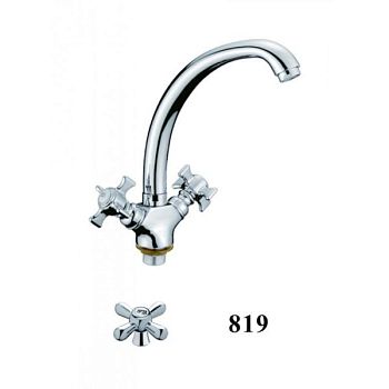 Смеситель для кухни D-Lin D156819, хром