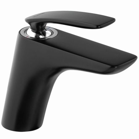 Смеситель для раковины  KLUDI BALANCE 520268775 (черный матовый, L-12,6 H-10), шт, артикул 520268775
