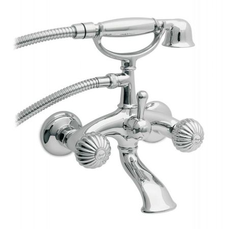 Bongio Radiant Смеситель для ванны с ручной лейкой, цвет хром, артикул 02526CR00