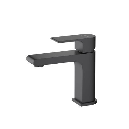 Смеситель для раковины 103, без донного клапана AQUATEK, матовый черный AQ1410MB ЛИРА, артикул AQ1410MB