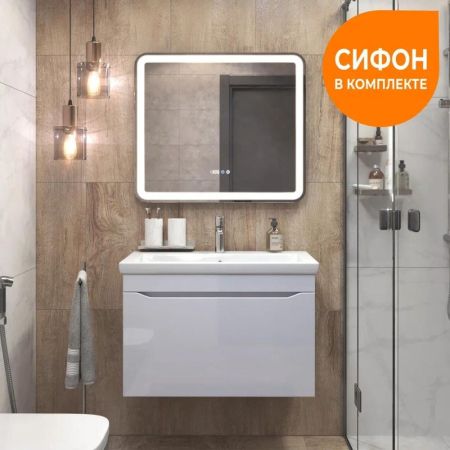 Тумба под раковину подвесная VIGO Grani 166, 80 см, артикул 166