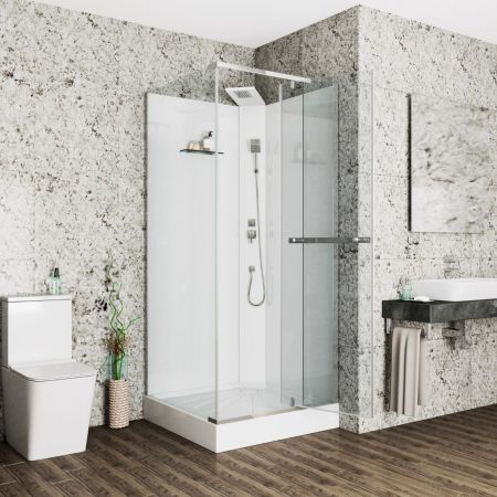 Кабина MiMi901T душевая Cerutti SPA (90x90x215-225), артикул MiMi901T