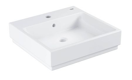 Раковина накладная GROHE Cube Ceramic 50 см, альпин-белый (3947800H), артикул 3947800H