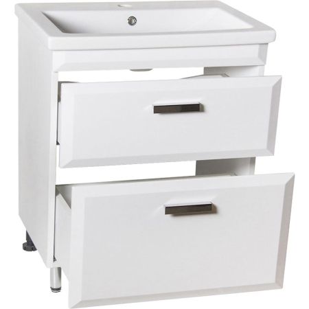 Тумба под раковину Style Line Лотос 70 Люкс Plus СС-00000375 Белая, артикул СС-00000375