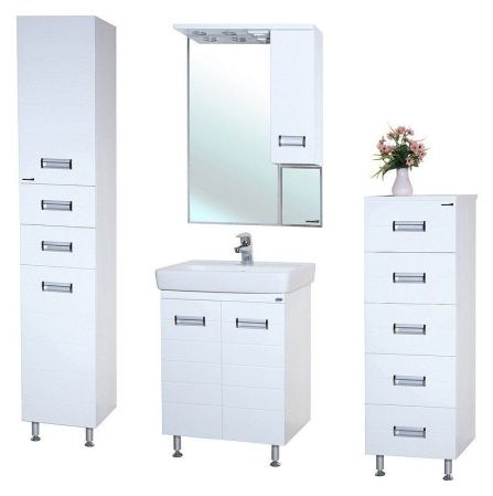 Тумба под раковину Bellezza Сиена 50 4633906240018 Белая, артикул 4633906240018