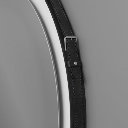 Viken Black Зеркало с LED подсветкой, D650