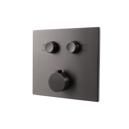 Душевой комплект Inspire VSFW-4I212GM встраиваемый, двухрежимный, вороненая сталь, артикул VSFW-4I212GM