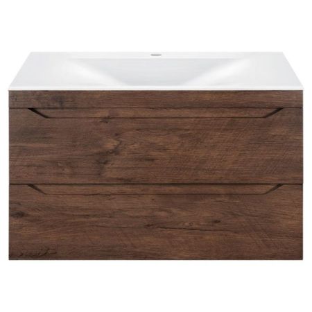 Тумба под раковину Vincea Fine VMC-2F800RW подвесная R.Wood, артикул VMC-2F800RW