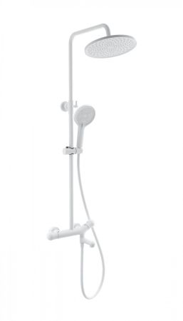 Душевая система с термостатом WONZON & WOGHAND T-1000, Белый матовый (WW-B3057-A-MW), артикул WW-B3057-A-MW