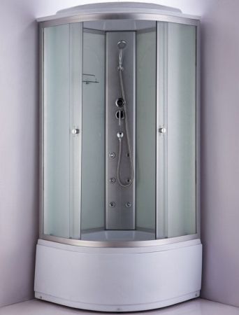 Душевая кабина Niagara NG-2308G 90x90 стекло матовое задние стенки Белые, артикул 23081424G